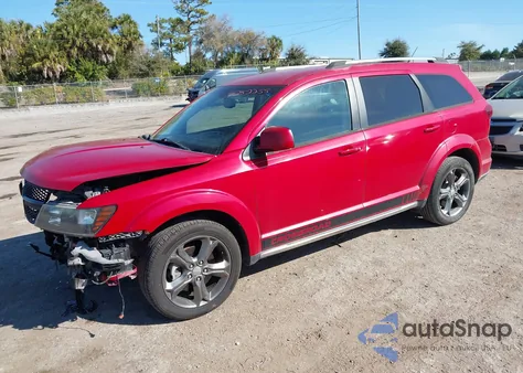 2015 Dodge Journey Crossroad z USA, uszkodzony, nr VIN 3C4PDCGG3FT682729